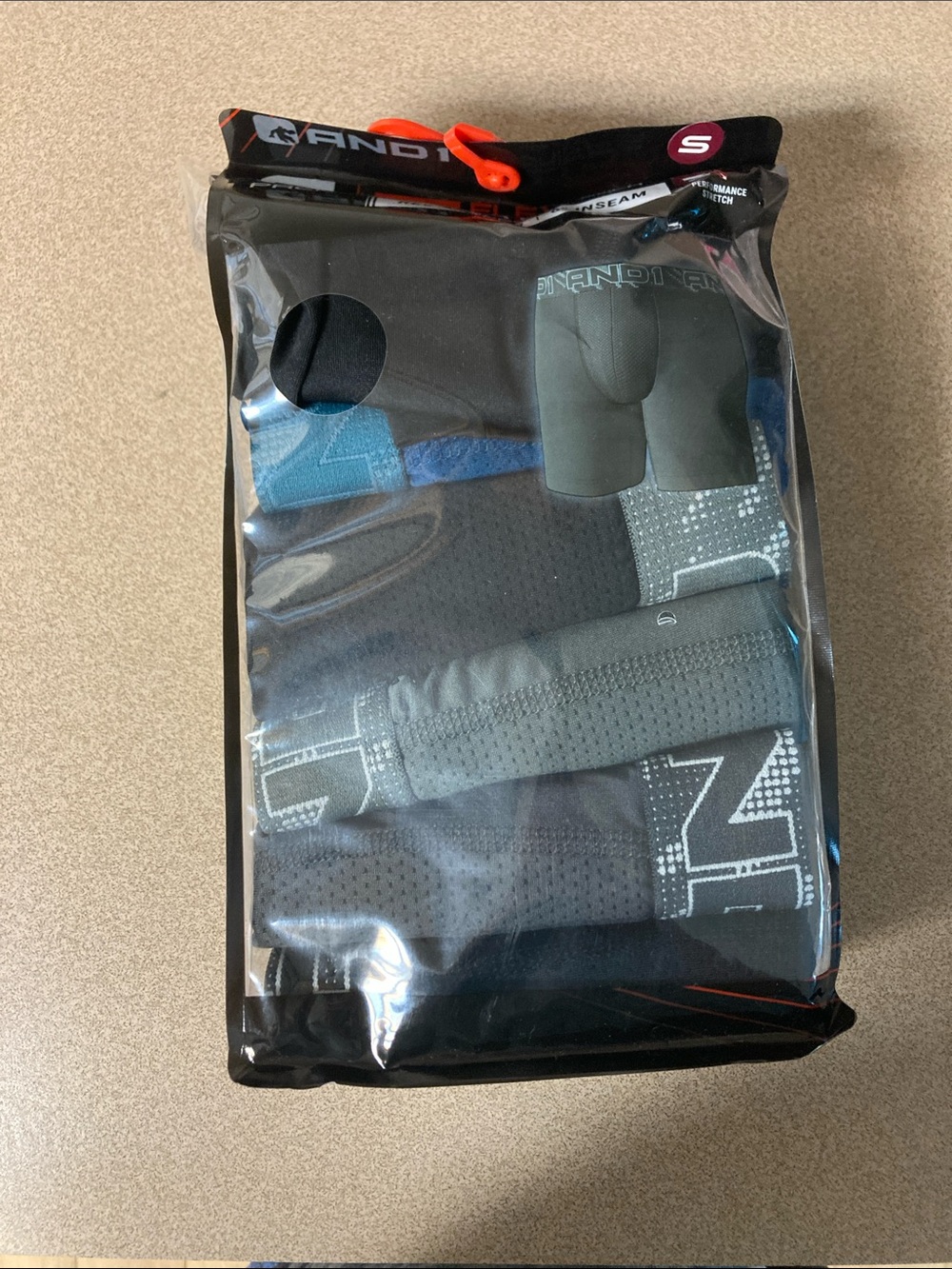 And1 Men's Boxer Briefs Pack - Black & Blue Accent